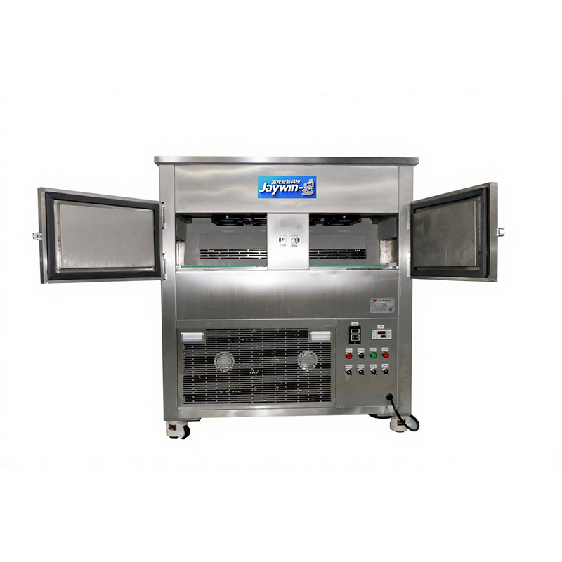 Rapid freezing tunnel for cosmetics, lipsticks and lipsticks