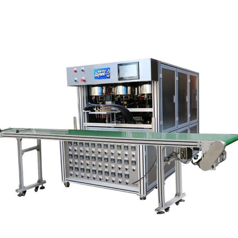 Multi-color lipstick plate cosmetic paste heating filling machin