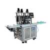 Servo piston three-color cosmetic concealer heating filling machine