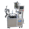 Automatic rotary table cosmetic mascara liquid quantitative filling machine