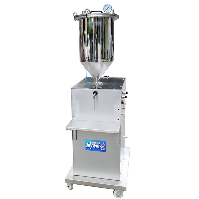 Cosmetic mascara piston quantitative filling machine