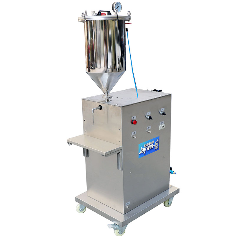Cosmetic mascara piston quantitative filling machine