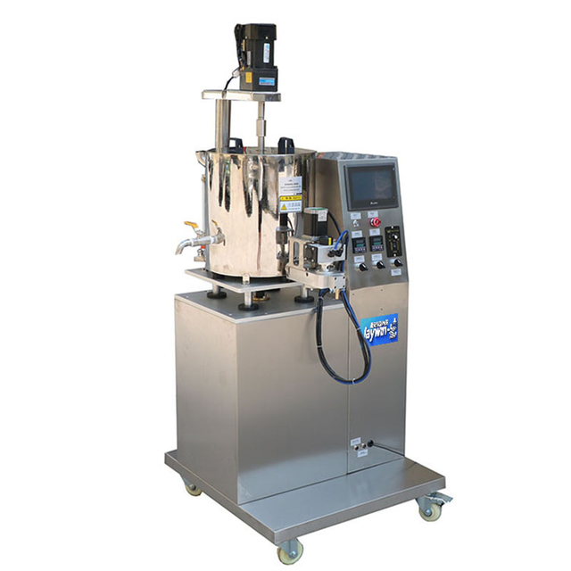 Gear pump cosmetic liquid foundation cream filling machine