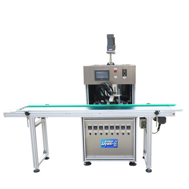 Four-head Cosmetic paste heating, filling and freezing production line