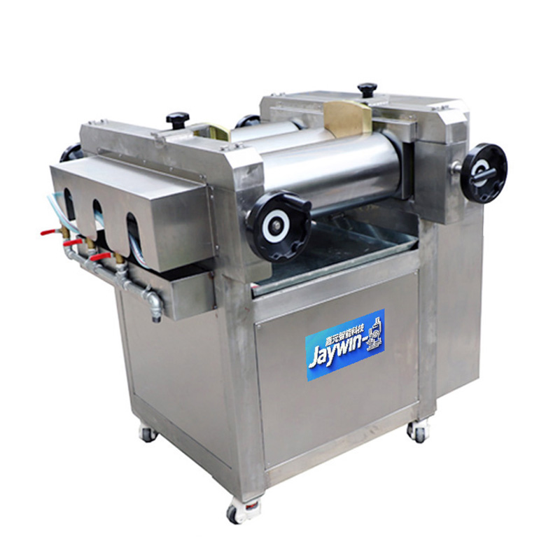 Water-cooled lipstick paste three-roll grinding machine