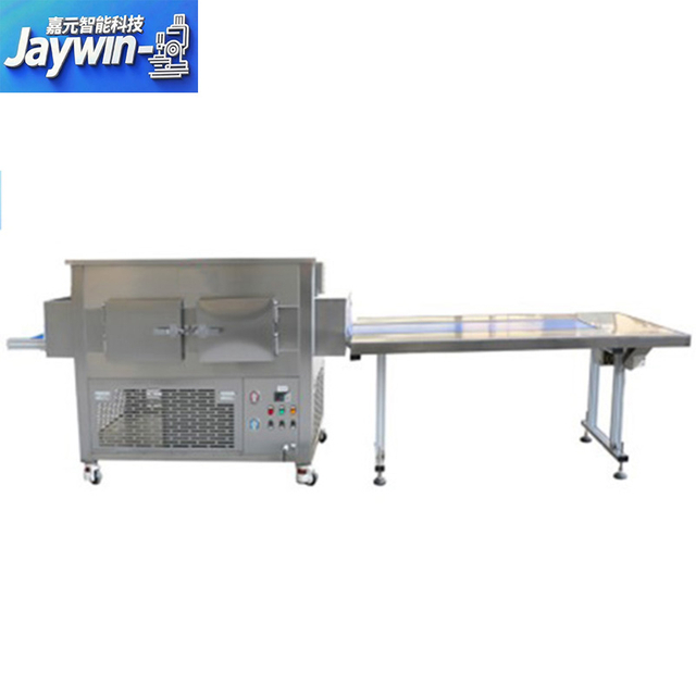 Step-by-step lipstick cosmetic paste air-cooled rapid freezing tunnel