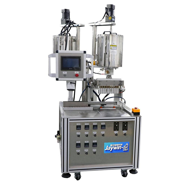 Twelve-hole red lipstick cosmetic double filling machine