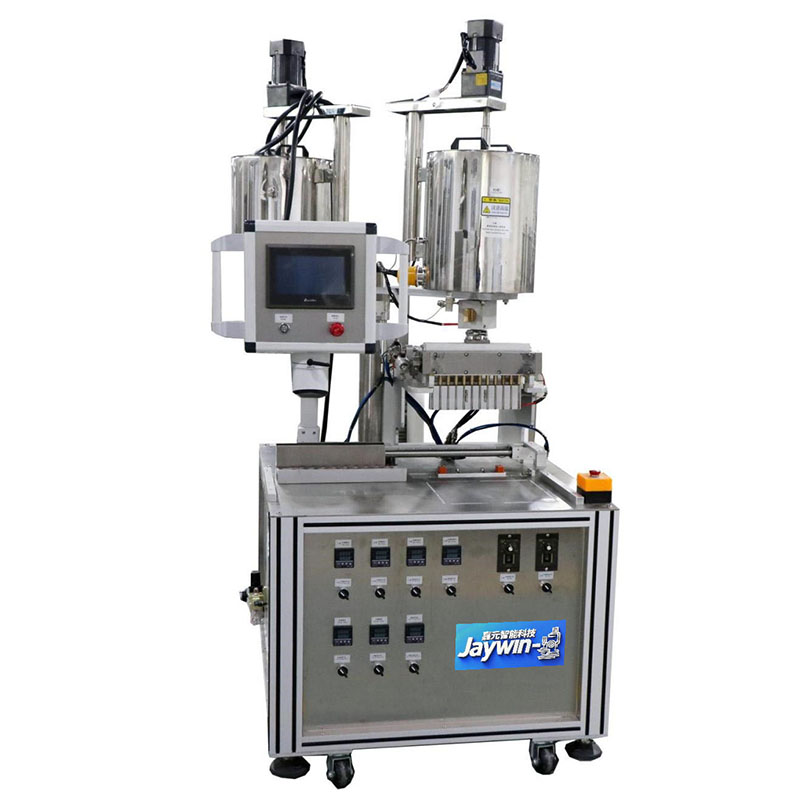 Twelve-hole red lipstick cosmetic double filling machine