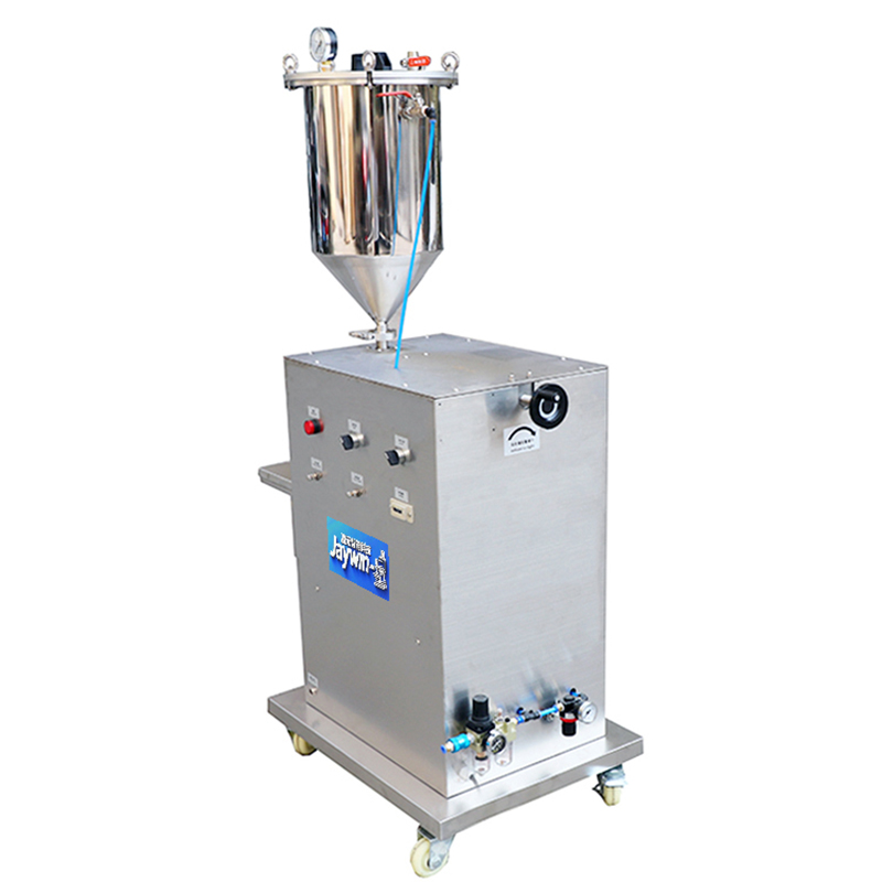 Cosmetic mascara piston quantitative filling machine