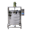 Double-head cosmetic foundation cream gear pump heating filling machine
