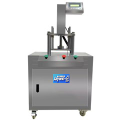 Laboratory hydraulic powder press for cosmetic powder, powder compacts, eye shadow and eyebrow powder